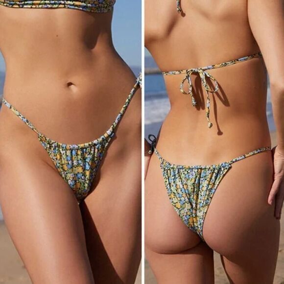 NEW Rhythm Free People Carrie Itsy Bikini Bottom, size XL - Picture 1 of 11